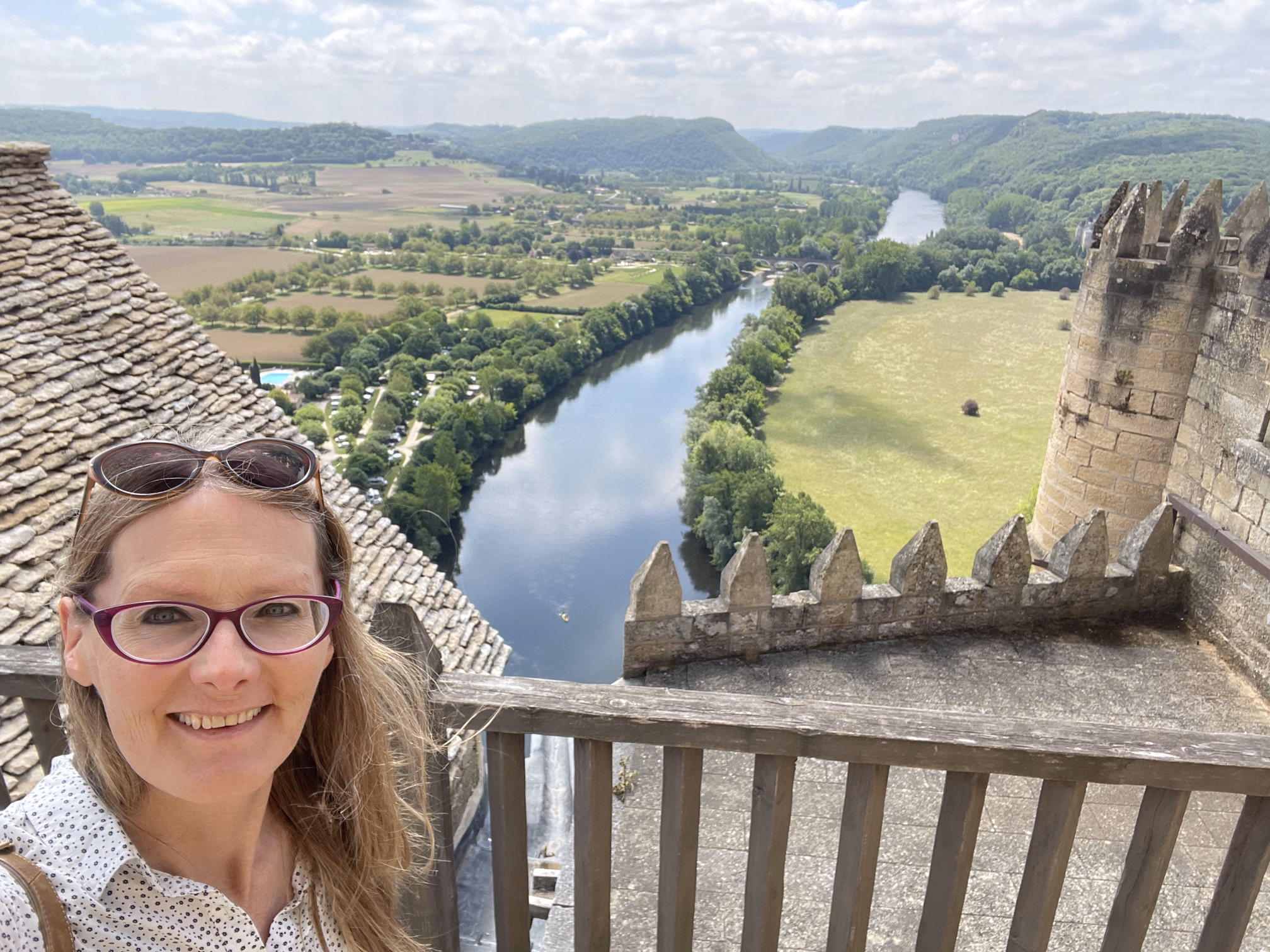 Dordogne River from Beynac Castle
