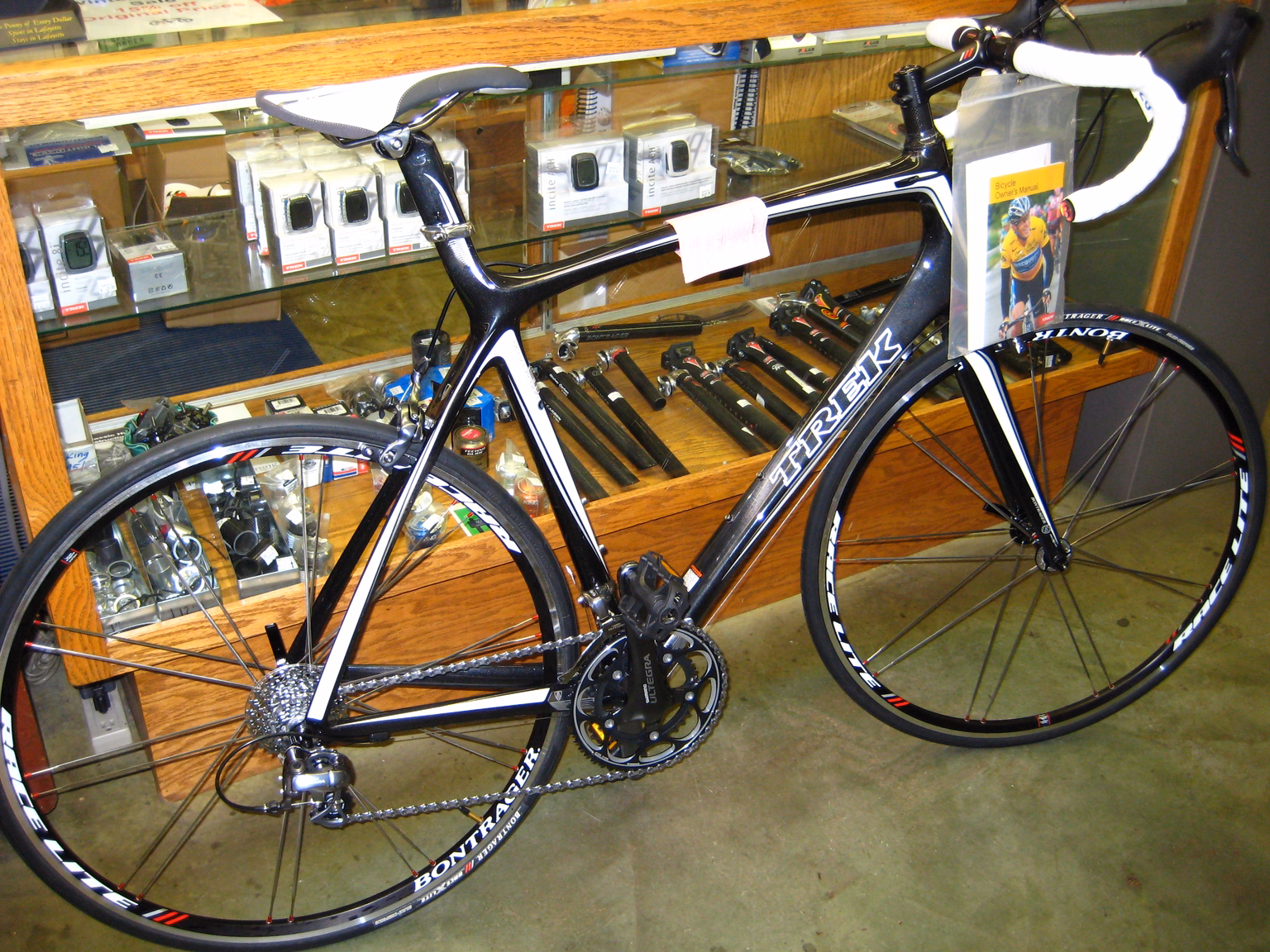 new Trek Madone carbon road bike
