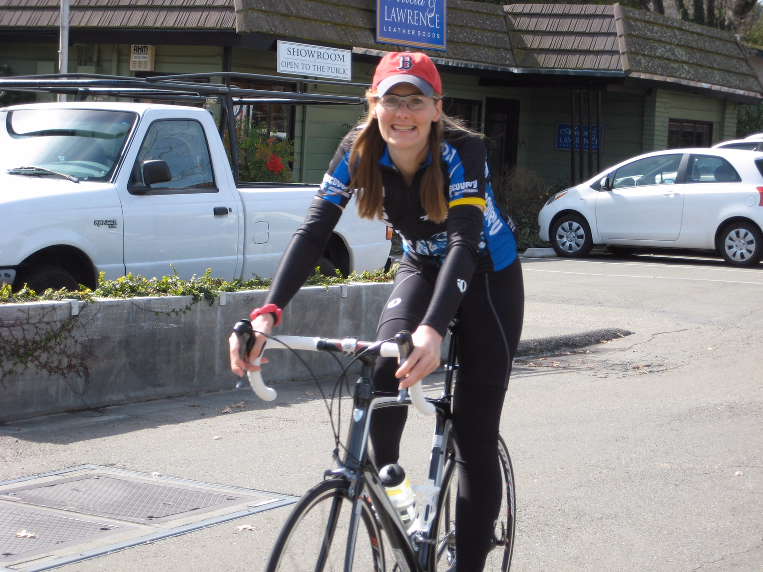 tracey on new Trek Madone
