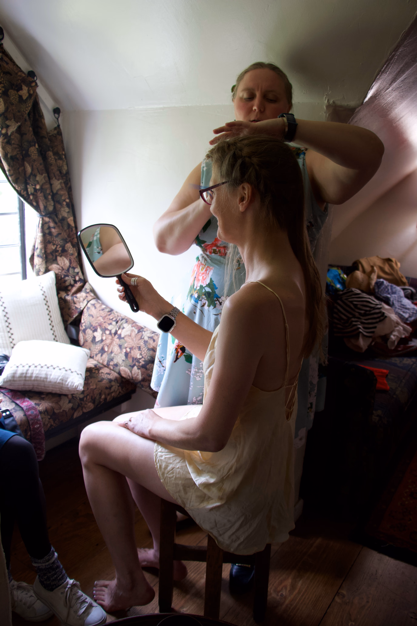bride getting ready